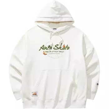 Толстовка Anta Sports Life Collection унисекс цвета слоновой кости