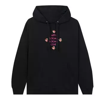 Толстовка Anti Social Social Club 2 Much Of Heaven, черная