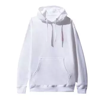 Толстовка Anti Social Social Club Blocked Белый/Розовый