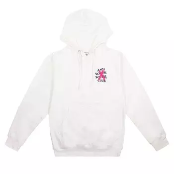 Толстовка Anti Social Social Club Cancelled Sweatshirt 'White', белый