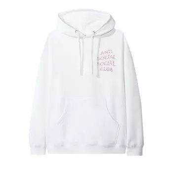 Толстовка Anti Social Social Club Kkoch, цвет Белый