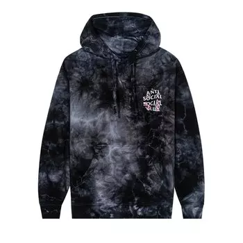 Толстовка Anti Social Social Club Kkoch Hi-5 Tie Dye, цвет Черный