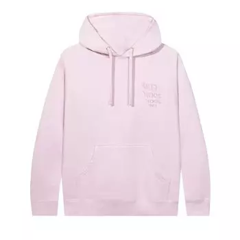 Толстовка Anti Social Social Club После того, как я встретил тебя, цвет Розовый