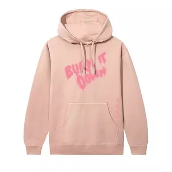 Толстовка Anti Social Social Club x 2 Tone Burn It Down Dusty Pink
