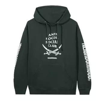 Толстовка Anti Social Social Club x Neighborhood 6IX, цвет Зеленый