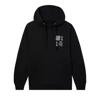 Толстовка Anti Social Social Club x Undefeated Submission Черная