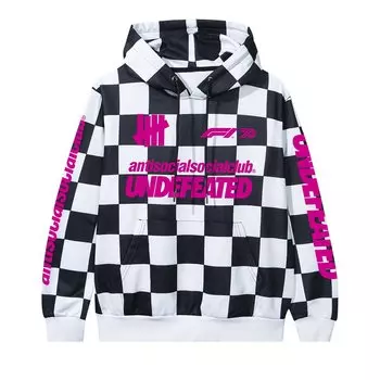 Толстовка Anti Social Social Club x UNDFTD x F1 Клетчатая