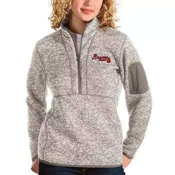 Толстовка Antigua Atlanta Braves, серый