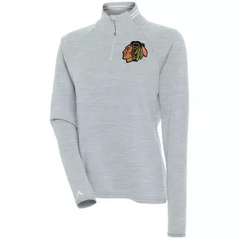 Толстовка Antigua Chicago Blackhawks, серый