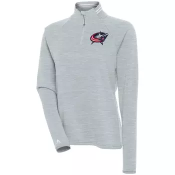 Толстовка Antigua Columbus Blue Jackets, серый