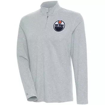 Толстовка Antigua Edmonton Oilers, серый