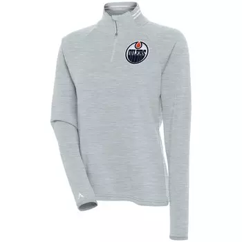 Толстовка Antigua Edmonton Oilers, серый