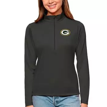 Толстовка Antigua Green Bay Packers, угольный