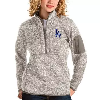 Толстовка Antigua Los Angeles Dodgers, серый