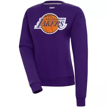 Толстовка Antigua Los Angeles Lakers, фиолетовый