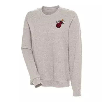 Толстовка Antigua Miami Heat, серый