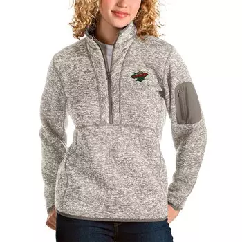 Толстовка Antigua Minnesota Wild, серый