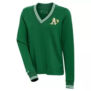 Толстовка Antigua Oakland Athletics, зеленый
