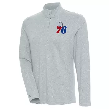 Толстовка Antigua Philadelphia 76Ers, серый