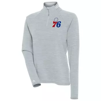 Толстовка Antigua Philadelphia 76Ers, серый