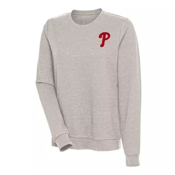 Толстовка Antigua Philadelphia Phillies, серый