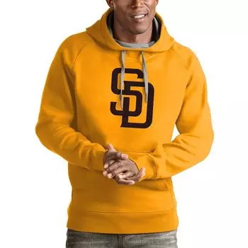 Толстовка Antigua San Diego Padres, золотой