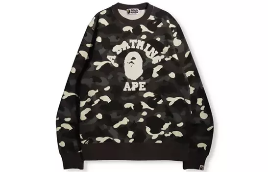 Толстовка Ape Head Series для мужчин, черная A Bathing Ape, черный