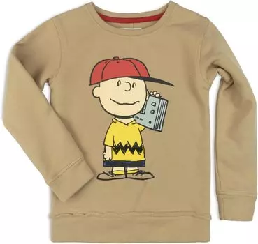 Толстовка Appaman Appaman X Peanuts Charlie Sweatshirt, оранжевый