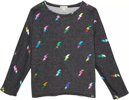 Толстовка Appaman Slouchy French Terry Sweatshirt, цвет Cool Black