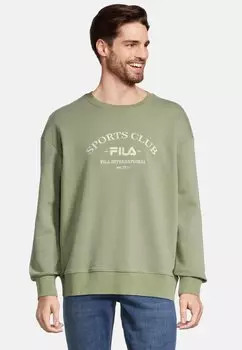 Толстовка Apparel Brand Loose Fit Crew Fila, цвет oil green
