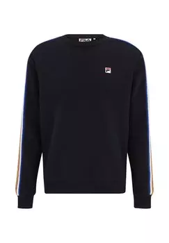 Толстовка Apparel Dritto Crewneck Fila, темно-бело-розовая