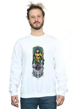 Толстовка Aquaman Ocean Master DC Comics, белый