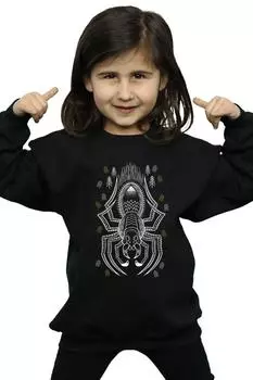 Толстовка Aragog Line Art Harry Potter, черный