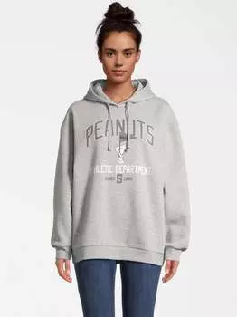 Толстовка арахис snoopy Course, серый