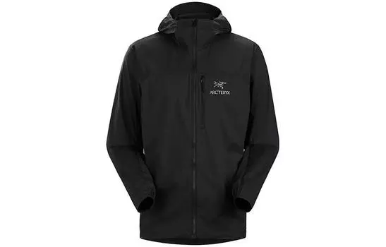 Толстовка Arc'teryx Squamish Черный Сапфир Arcteryx, цвет Black/Blue/Black Sapphire