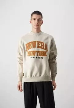 Толстовка Arch Graphic Crew Neck New Era, цвет taupe
