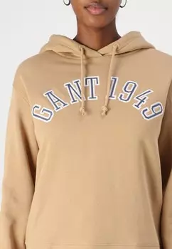 Толстовка ARCH HOODIE GANT, бежевый