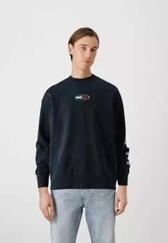 Толстовка Archive Crew Tommy Jeans, цвет dark night navy