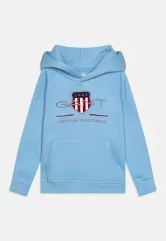 Толстовка ARCHIVE SHIELD RAGLAN GANT, цвет light blue