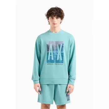 Толстовка Armani Exchange 3DZMJE_ZJZDZ, синий