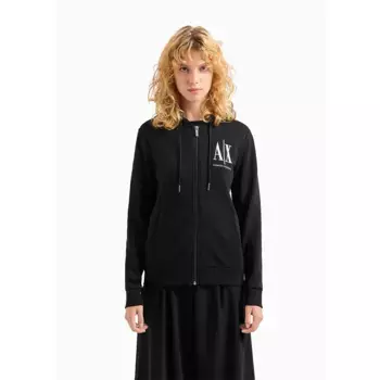 Толстовка Armani Exchange 8NYM22_YJ68Z full zip, черный