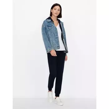Толстовка Armani Exchange 8NYM28_YJE5Z Full Zip, синий