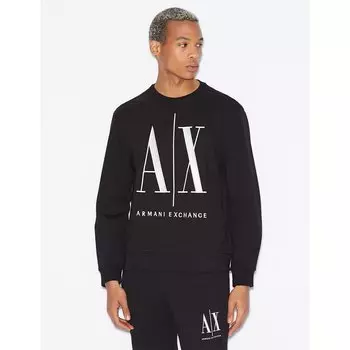Толстовка Armani Exchange 8NZMPA_ZJ1ZZ, черный