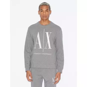 Толстовка Armani Exchange 8NZMPA_ZJ1ZZ, серый
