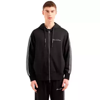 Толстовка Armani Exchange 8NZMSH_Z9N1Z full zip, черный