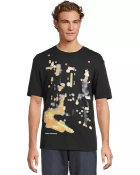 Толстовка Armani Exchange Aix Armani ExchangeS City Lights T-Shirt, черный