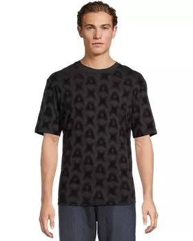 Толстовка Armani Exchange Aix Armani ExchangeS Flocking T-Shirt, черный