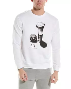 Толстовка Armani Exchange, белый