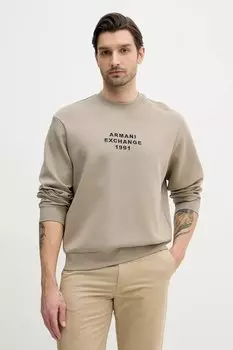 Толстовка Armani Exchange, бежевый