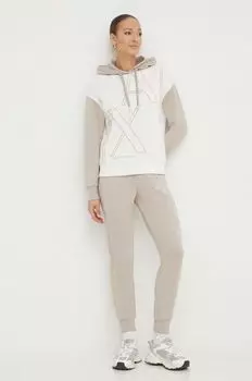 Толстовка Armani Exchange, бежевый
